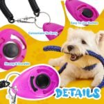 30 Pcs Dog Training Clicker, Pet Behavioral Training Clickers with Wrist Strap Bird Clicker Cat Clickers Puppy Trainings Supplies for Dogs Cats Horses Birds Behavioral Train Accessories - Image 3