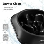 YINEYA Slow Feeder Dog Bowl for Medium Dogs, 2-Cup Puzzle Feeder Bowl - Image 6