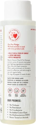 SKOUT'S HONOR Natural Flea and Tick Shampoo for Dogs, 16 oz - Image 3