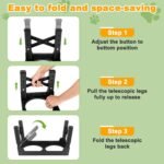 4-in-1 Elevated Dog Bowl Stand with Slow Feeder, 5 Adjustable Heights - Image 6