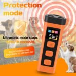 Dog Bark Deterrent Device, 3X Ultrasonic Dog Trainer, Anti Barking Device with 65FT Range, Humane Bark Control for Dogs, 3 Training Modes, Works Indoors & Outdoors - Image 4