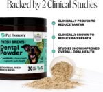 Pet Honesty Vet Approved Dog Teeth Cleaning Powder, 30 Servings - Image 2