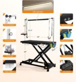 POLIMO Professional LED Electric Dog Grooming Table - Heavy Duty - Image 2