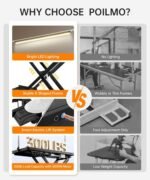 POLIMO Professional LED Electric Dog Grooming Table - Heavy Duty - Image 3