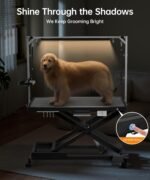 POLIMO Professional LED Electric Dog Grooming Table - Heavy Duty - Image 4