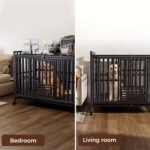 Heavy Duty Dog Crate, 49'' Large Indestructible Cage for High-Anxiety Dogs - Image 5