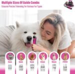 Dog Grooming Vacuum Kit, 1.2L, Dyson-Style Gray - Image 5