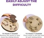 Outward Hound by Nina Ottosson Dog Worker Treat Puzzle Enrichment Toy, Level 3 Advanced, Tan - Image 4