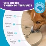 Outward Hound by Nina Ottosson Dog Worker Treat Puzzle Enrichment Toy, Level 3 Advanced, Tan - Image 5