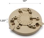 Outward Hound by Nina Ottosson Dog Worker Treat Puzzle Enrichment Toy, Level 3 Advanced, Tan - Image 6