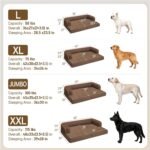 Comfort Expression Waterproof XXL Dog Bed with Bolster for Extra Large Dogs - Image 7