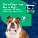 NaturVet Digestive Enzymes with Pre & Probiotic Dog Supplement - 120 Count - Image 3