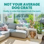 KindTail PAWD Collapsible Dog Crate, Portable Indoor Outdoor Kennel for Dogs 15–25 lbs, French Bulldog, Dachshund, Maltese, Pomeranian, Medium, 26" L x 20" W x 21" H, 12 lbs, White - Image 8