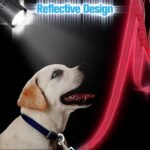 6 Pack Dog Leashes for Large Dogs, Reflective Nylon, Padded Handle, 5 ft - Image 4