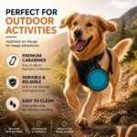 Collapsible Dog Bowl 3 PCS 20 oz Travel Pet Bowl with Carabiner Clip - Image 5