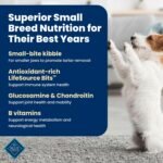 Blue Buffalo Life Protection Formula Chicken Small Senior Dog Food, 15 lb - Image 4