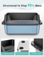 11L No Spill Dog Water Bowl with Splash Guard & Slow Drink Disk - Image 5