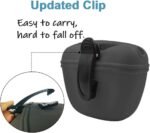 RoyalCare Silicone Dog Treat Pouch-Small Training Bag-Portable Dog Treat Bag for Leash with Magnetic Closure and Waist Clip[US Design Patent] - Image 3