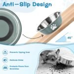 4 Pack Stainless Steel Dog Bowls, 29 OZ Metal Dog Bowls, 3.6 Cups - Image 3