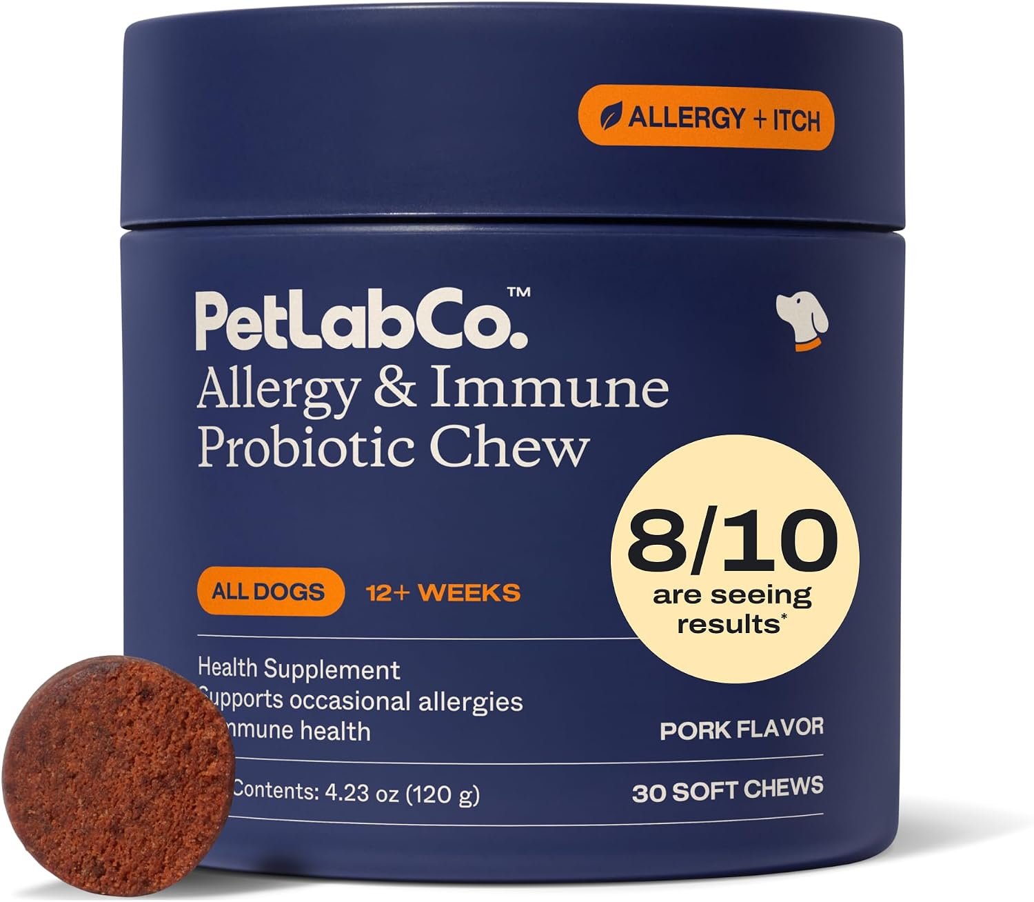 PetLab Co. Allergy & Immune Probiotic Chews, 30 Soft Chews, Pork PetLab Co. Allergy & Immune Probiotic Chews, 30 Soft Chews, Pork