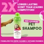 TropiClean Deodorizing Dog Shampoo, Berry & Coconut Scent, 20oz - Image 2