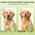 PawSono 36 Count Pet Wipes for Dogs & Cats, Glove Design, Coconut Scent - Image 4