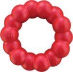 KONG Ring, Natural Rubber Chew Toy for Dental Health, for Small/Medium Dogs