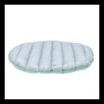 Furhaven Outdoor Travel Dog Bed for Small Dogs w/ Carry Bag, Washable & Foldable, Great for Crates & Kennels - Trail Pup Travel Pillow Mat w/ Stuff Sack Bag - Aqua/Granite Gray, Small - Image 4