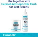 Curaseb Cat & Dog Ear Infection Treatment Wipes – Soothes Itchy & Inflamed Ears – Cleans Debris and Buildup – 100 Count - Image 3