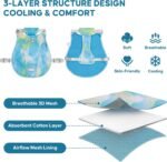 KYEESE Dog Cooling Vest Evaporative Dog Cooler Jacket for Hot Days - Image 3