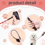 17" Lightweight Dog Training Stick Pole, Puppy Training Tools Whip with Anti-Slip Handle, Outdoor and Indoor Exercise Interactive Dog Obedience Training Tool for Cats Dogs (Red) - Image 3