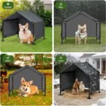Dog Shade Shelter for Outside, Dog House Tent Pet Canopy for Dogs - Image 6