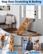Dog Door Bell for Potty Training to Go Outside, Wireless Doggie Doorbell for Dogs, Puppy Training Bell with Touch Button, IP65 Waterproof, 1000ft Range, 55 Chimes & Adjustable Volume (2 Buttons) - Image 3