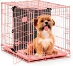 Soft Dog Crate Divider Panel for 36" Crate, Durable Thick Dog Kennel Divider with Ties, Black, 22.5" H x 24“W - Image 6