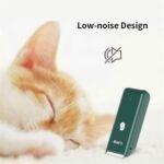Professional Household Waterproof Low Noise Pet Hair Clippers Electric USB Rechargeable Painless Grooming Tools Hair Grooming Trimmer for Small Medium Dog Cat AP005 Green - Image 4