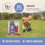 Waggin' Train Duck Jerky Dog Treats for Dogs with Sensitive Stomachs, Made with 100% Real Duck Breasts, Three All-Natural Ingredients, High Protein Dog Treat, Easily Digestible for Dogs, 12 oz. Pouch - Image 3
