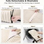 MIXJOY 6-in-1 Dog Car Seat for Small/Medium Dogs up to 23 lbs, Beige - Image 8