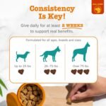 Zesty Paws Calming Chews for Dogs - Dog Calming Supplement, PB 50 Ct - Image 5