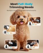 oneisall Professional 4-in-1 Dog Grooming Kit with LED Light - Image 2