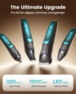 oneisall Professional 4-in-1 Dog Grooming Kit with LED Light - Image 6
