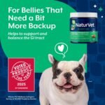 NaturVet Advanced Probiotics & Enzymes Dog Supplement - 120 Soft Chews - Image 3