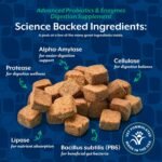NaturVet Advanced Probiotics & Enzymes Dog Supplement - 120 Soft Chews - Image 5