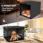 Explore Land Dog Crate Cover, 30 inches, Black - Image 6