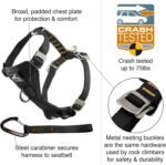 Kurgo Enhanced Strength Tru-Fit Smart Harness, Black, Small - Image 2