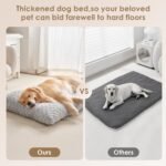 EHEYCIGA Washable XL Dog Beds Large Sized Dog, 41x27 Inch Pet Bed, Grey - Image 6