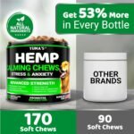 YUMA'S Hemp Calming Chews for Dogs - 170 Chews - Advanced Dog Calming Chews - Image 5
