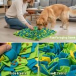 Dog Snuffle Mat, Interactive Enrichment Toy for Boredom (16"x22") - Image 3