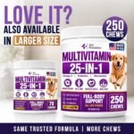 25-in-1 Dog Vitamins and Supplements, Dog Multivitamin Chews w/Glucosamine - Image 6