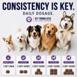 25-in-1 Dog Vitamins and Supplements, Dog Multivitamin Chews w/Glucosamine - Image 7