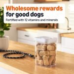 Amazon Basics Crunchy Dog Biscuits Peanut Butter Flavor Dog Treats 5 lb. Box - Image 3